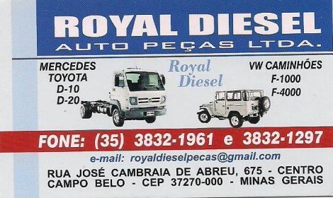  Royal Diesel Auto Peças